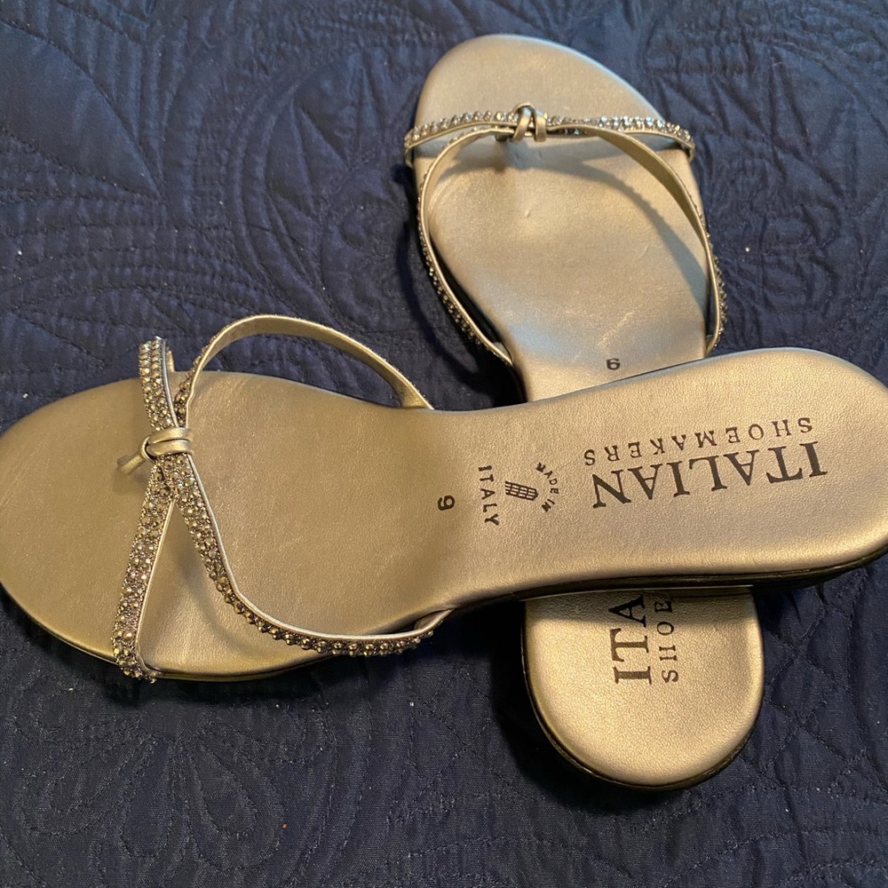 Silver Sandals